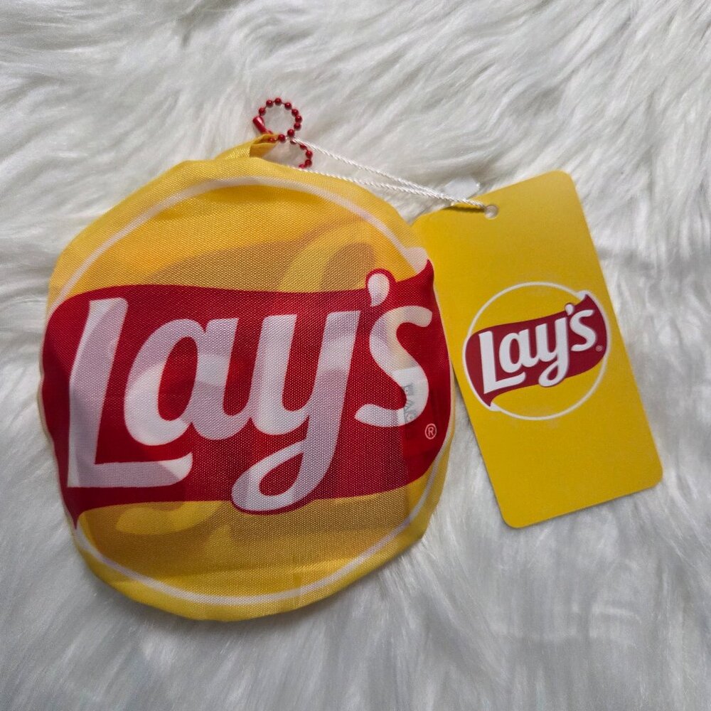 Lay's Foldable Shopping Bag w/ Pouch